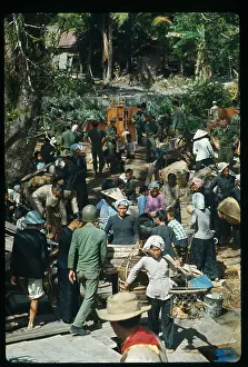 Vietnamese Refugees Getting Ready for Relocation