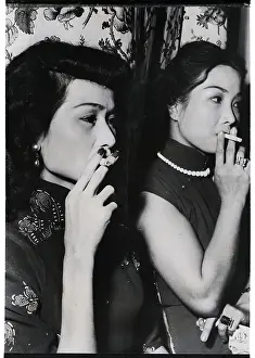 Vietnamese Women Smoking Cigarettes Print, Saigon 1952. Art Prints, Posters  & Puzzles from Fine Art Storehouse