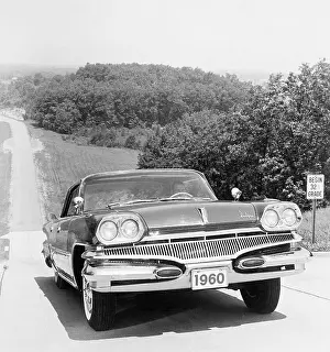 Rural Road Prints: Front View of 1960 Dodge Dart