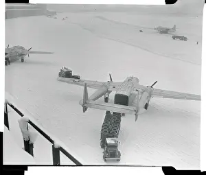 View of Airplanes on Runway