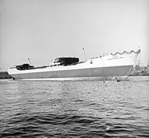 Hamburg Prints: View of the Al-Malik Saud Al-Awal Offshore