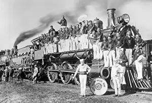 View of Alabama Million Dollar Band at Train