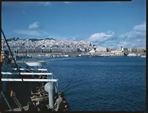 Algiers Prints: View of Algiers and Harbor