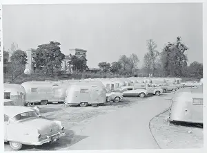 View of American Trailer Caravan