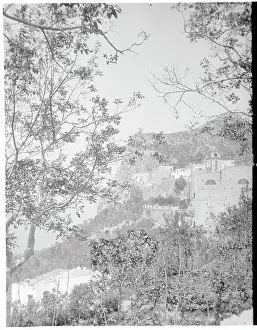 View of Anacapri in Italy