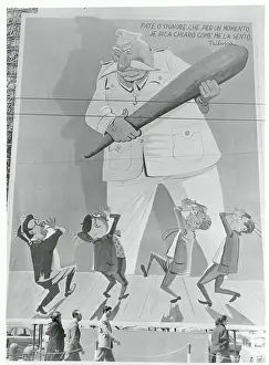 View of Anti-Communist Poster