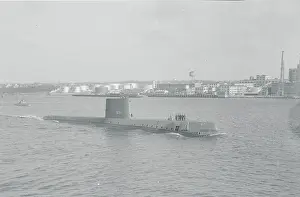 Groton Prints: View of Atomic-Powered Submarine