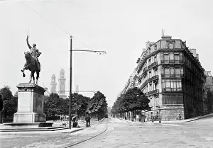 Arc0008315 Prints: View Along Avenue Du President Wilson