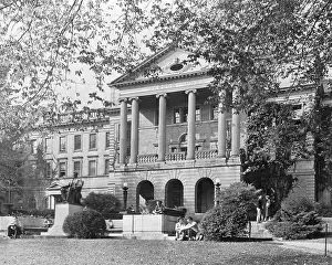 Wisconsin Prints: View of Bascom Hall at University of Wisconsin