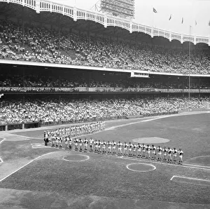 View of Baseball Stadium During Tribute to Robert F. Kennedy