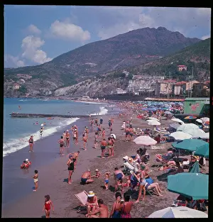 View of Beach at Levanto