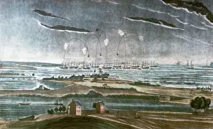 A View of the Bombardment of Fort McHenry by J. Bower