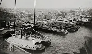 Huty37134 Prints: View From Brooklyn Bridge