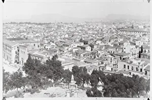 Palermo Prints: View of Buildings in City of Palermo