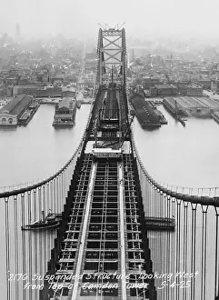 View of Camden Suspension Bridge