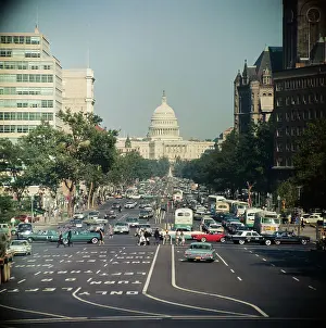 View of Capitol Building on Pennsylvania Avenue