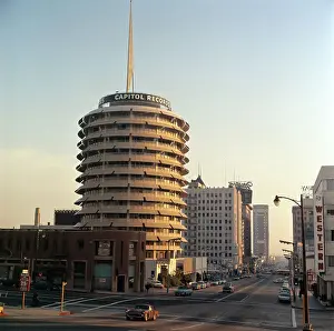 View of Capitol Records Building