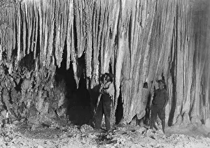Underground Prints: View of Cave from Carlsbad Caverns
