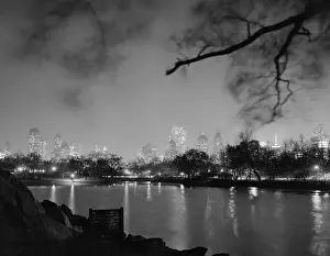 Artificial Lake Prints: View in Central Park