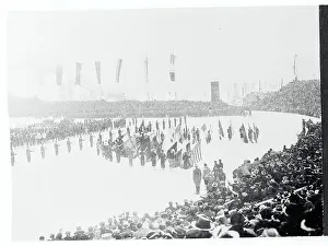 View of Ceremonies Opening the 1936 Winter Olympic Games