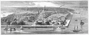 View of Charleston South Carolina from Bay