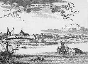 View Of Colonial New York