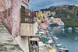 Images Dated 29th March 2016: view of the corricella in Procida