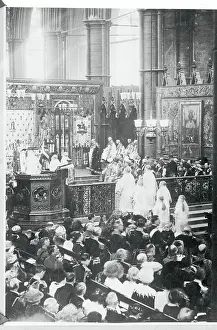 View of Crowded Church for Royal Wedding