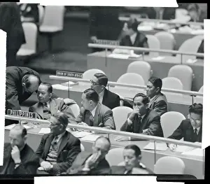 Carlos Pena Romulo Prints: View of Delegates in United Nations