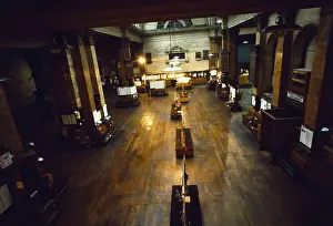View of Deserted London Stock Exchange