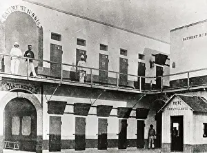 View of Devils Island Main Detention House