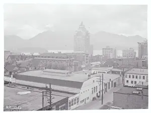 Vancouver Prints: View of Downtown Vancouver