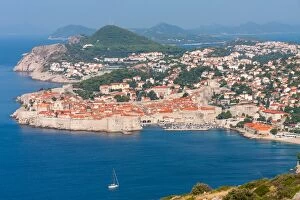 Images Dated 15th September 2010: View of Dubrovnik Old Town, Croatia