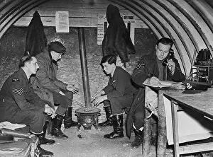 Stove Prints: View Of Duty Office Dugout In France