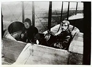 View of Early Designed Cockpit of Air 206 Airplane