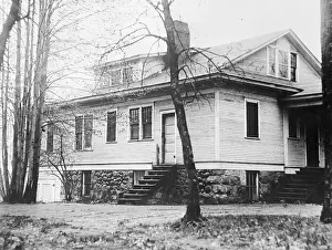 Minnesota Prints: View of Early Home of Aviator Charles A. Lindbergh