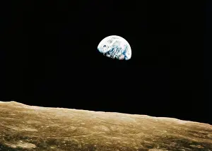 Planetology Prints: View of the Earth Rising