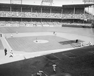 View Of Ebbets Field During the 1956 World Series