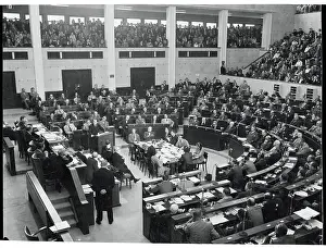 Strasbourg Prints: View of European Council Meeting