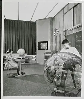 View of Experimental Ultra Modern Classroom