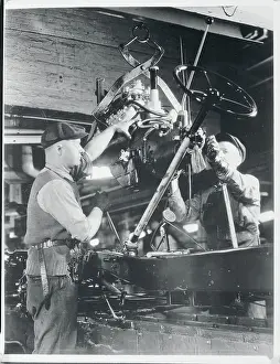 View of Final Assembly at Ford Motor Company Plant