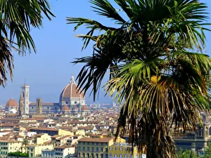 Duomo Santa Maria Del Fiore Gallery: View on Florence and the cathedral, Italy
