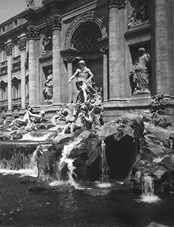 Splashing Prints: View of the Fountain of the Trevi
