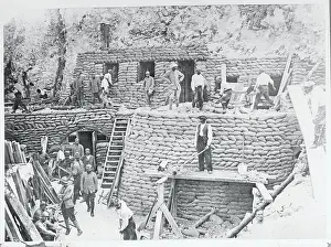 View of French Formidable Dugout During Wartime