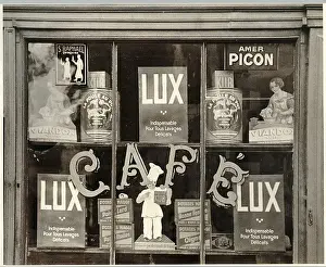 View Through French Shop Window