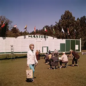 View of Gallery at Augusta Masters Tournament