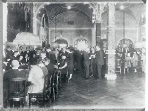 Gdansk Prints: View of Gamblers in Polish Casino