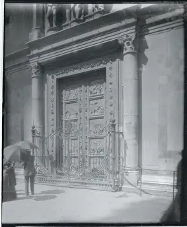 Florence Prints: View of Gates of Ghiberti