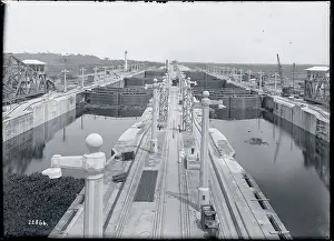 Powerful Prints: View of Gatun Locks Looking North