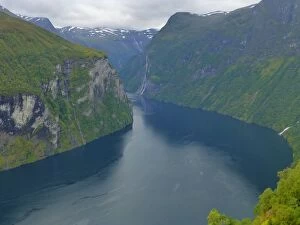 Images Dated 15th September 2012: View on the Geiranger fjord, Norway